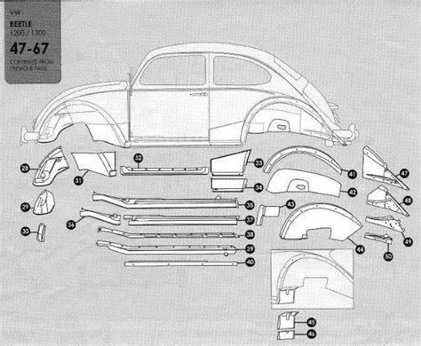 vw bug sheet metal replacement|vw bug patch panels.